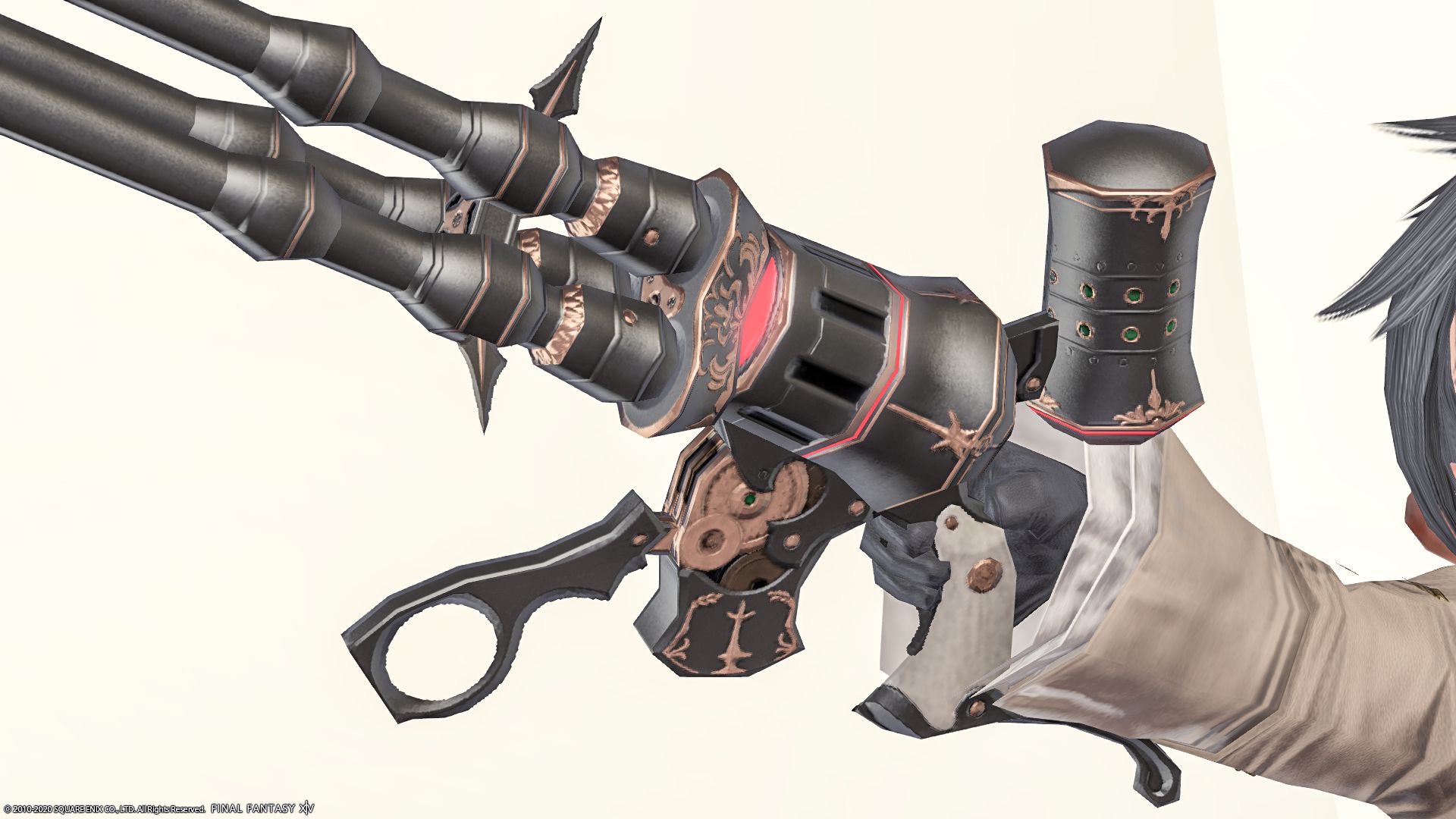 細部のデザインまで凝ったスチームパンク風なガトリング銃 アルマゲドン Ff14 Blog Norirow Note