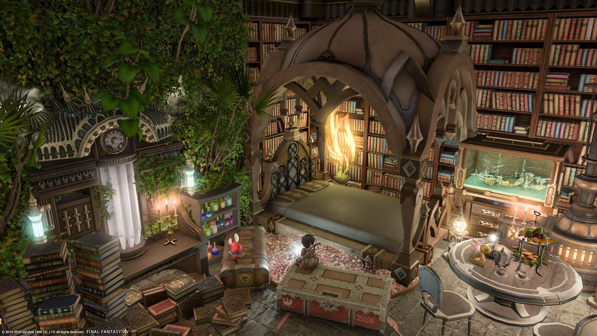ハウジング】ちょっとスチームパンクに憧れた機工士の隠れ家 【FF14