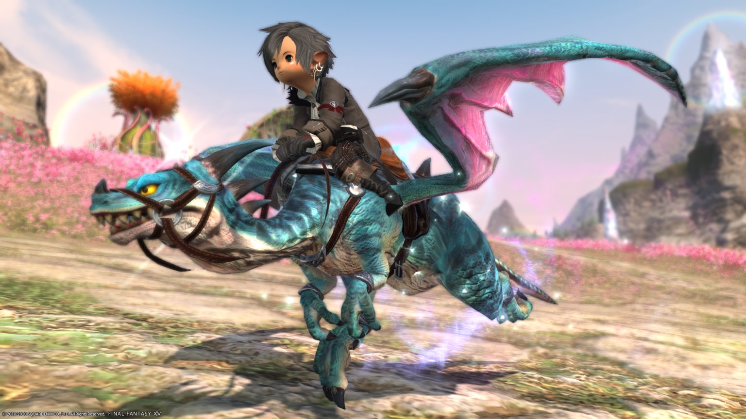 The Dancing Plague (Extreme) Titania Dragon Mount “Fae Gwiber” | 【FF14 ...