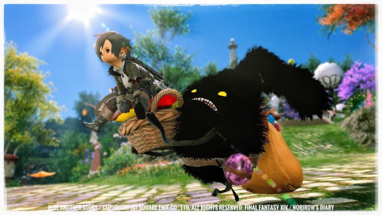 これはかわいすぎる…？マウント『スプリガン・キャリアー』 ララフェル FF14ブログ Norirow Note 56