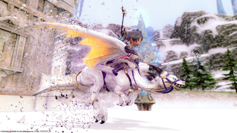 白いドラゴンマウント・極イノセンス討滅戦『イノセントグイベル』 ララフェル FF14ブログ Norirow Note 22