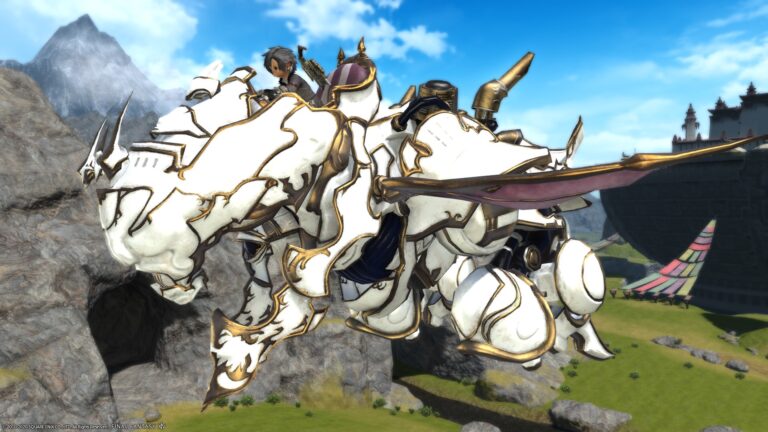 白い悪魔のマウント・ダルマスカの魔女『リウィア専用魔導アーマー』 ララフェル FF14ブログ Norirow Note 46