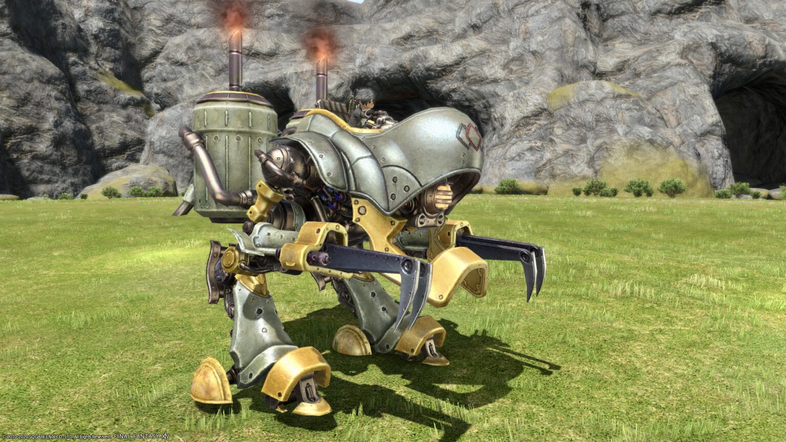 “Magitek Predator” This is a robot mount that is perfect for mecha ...