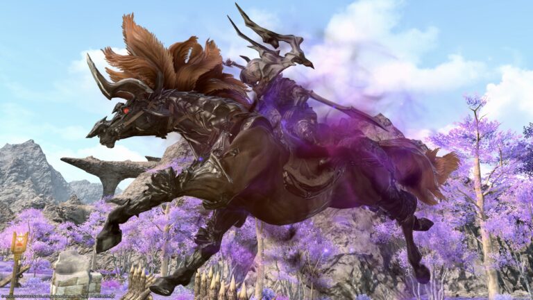 オーディンの愛馬マウント『スレイプニル』せっかくなのでオーディンコスプレ ララフェル FF14ブログ Norirow Note 79