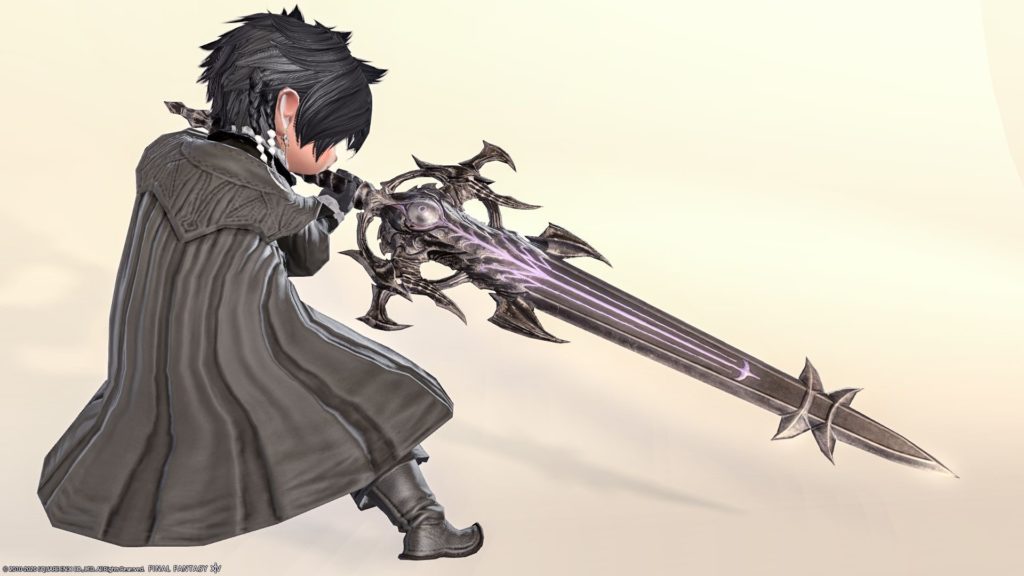 暗黒騎士の代表剣 Af2武器 死をもたらす者 デスブリンガー Ff14ブログ Norirow Note エオルゼア戦記