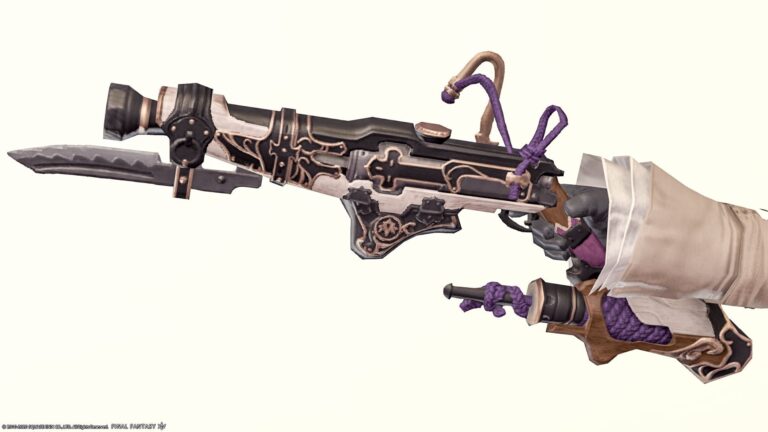 唯一無二なデザインのレジェンド火縄銃『源氏之種子島』 ララフェル FF14ブログ Norirow Note 73