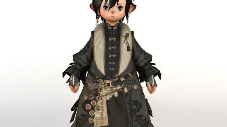 【ミラプリ】ちょっとラグジュアリー感のある魔術師（でも裁縫師）『ボルトキープコートRE』 ララフェル FF14ブログ Norirow Note 34