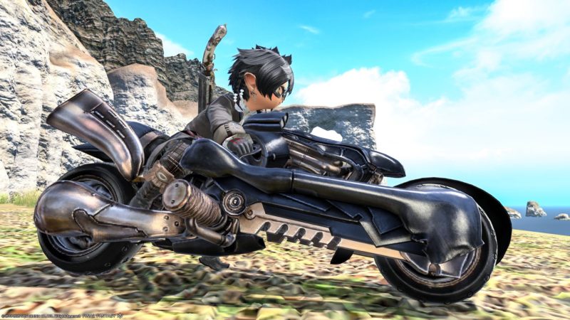 “SDS Fenrir” Fast-moving FF7 Cloud bike | Norirow Note エオルゼア戦記 in FF14