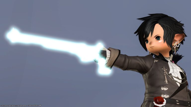 ディープダンジョン死者の宮殿・光り輝く機工士“魔器”銃『パジャルリボルバー』 ララフェル FF14ブログ Norirow Note 65