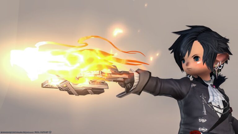 炎のドラゴンが憑依する・アニマウェポン機工士銃『デスロック』 ララフェル FF14ブログ Norirow Note 62