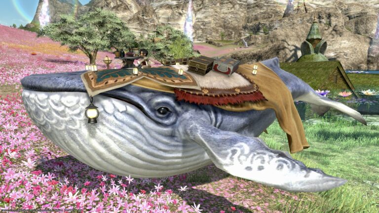 二人乗りの課金マウント『ホエール』と双蛇党の荷物だけがない謎 ララフェル FF14ブログ Norirow Note 61