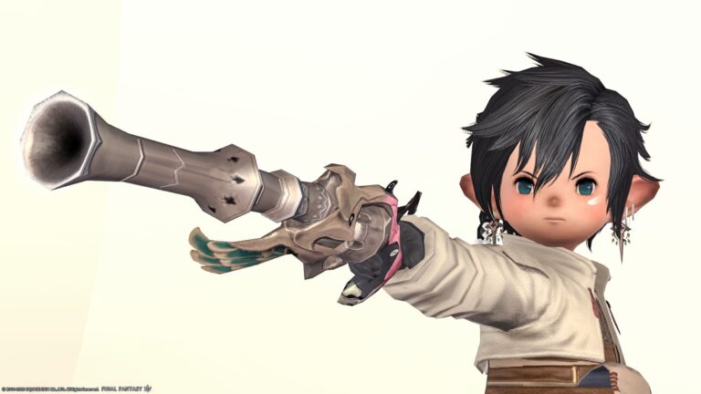 ピンクのオウムが可愛いクラシックな機工士銃『パロットビーク・リボルバー』 ララフェル FF14ブログ Norirow Note 58