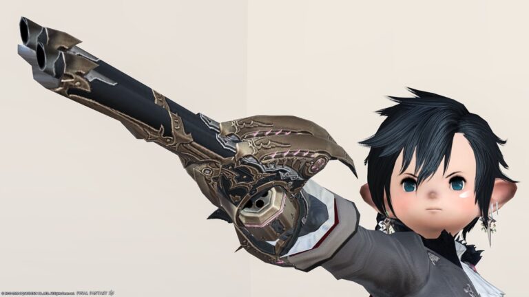 近未来的なデザインの機工士のAW第5段階『ダイナストファイア』 ララフェル FF14ブログ Norirow Note 55