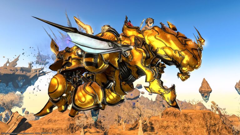 C式は百式？黄金に輝く『C式魔導アーマー』（MIPアチーブメント報酬） ララフェル FF14ブログ Norirow Note 54