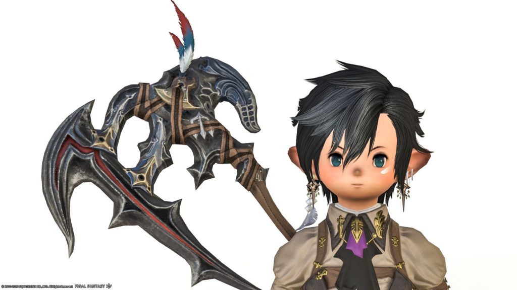 光るナチュラルテイストな戦士斧 エウレカウェポン Ew 第二形態 ファルシャ アネモス Ff14ブログ Norirow Note エオルゼア戦記