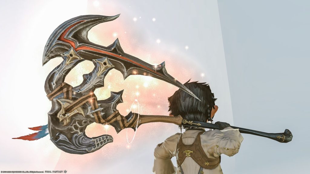 光るナチュラルテイストな戦士斧 エウレカウェポン ファルシャ アネモス Ff14 Blog Norirow Note