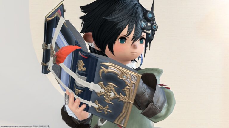 学者ゾディアックウェポン第三段階・黒い魔道書『マダレムジエン・アートマ』 ララフェル FF14ブログ Norirow Note 38