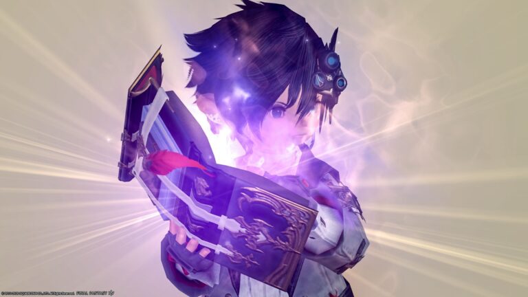 学者ゾディアックウェポン第四段階・光る黒い魔道書①『マダレムジエン・アニムス』 ララフェル FF14ブログ Norirow Note 39