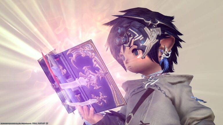 Scholar Zodiac Weapon Fifth Stage: Shining Black Magic Book ② "Omnilex Novus" Lalafell FF14 Blog Norirow Note 44