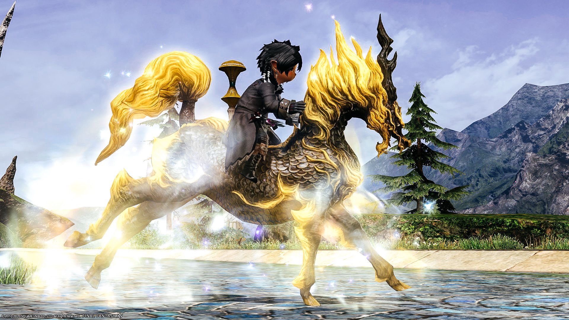 "Kirin" is a mount that you can get after completing "A Real...