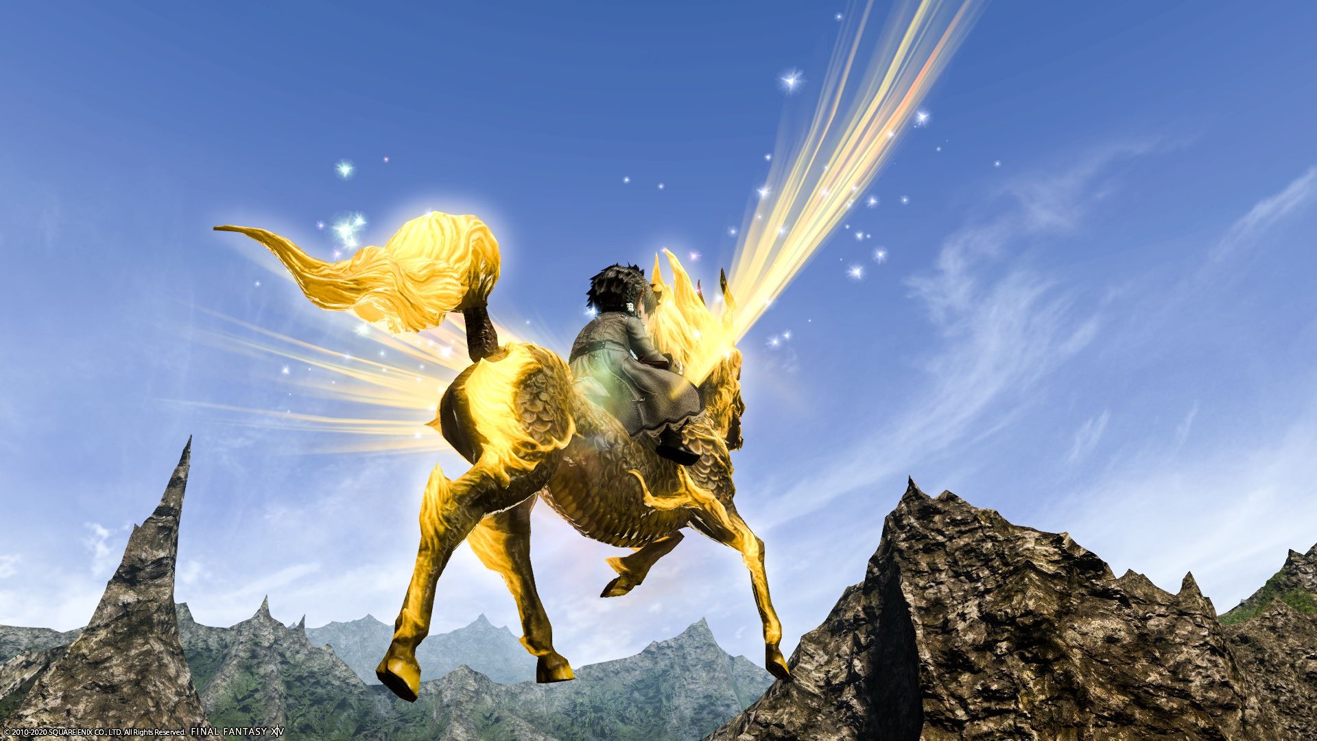 Kirin Is A Mount That You Can Get After Completing A Realm Reborn   Img 4875 