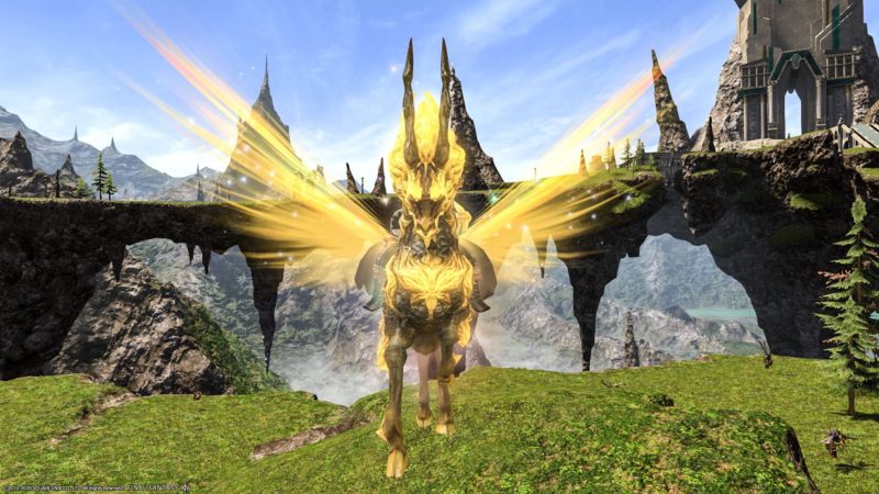 “Kirin” is a mount that you can get after completing “A Realm Reborn ...