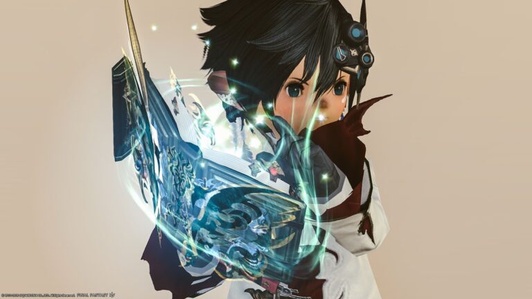 学者アニマウェポン第四段階・光る緑の魔道書『テトラビブロス・コンダクト』 ララフェル FF14ブログ Norirow Note 23