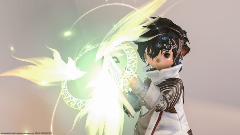 学者アニマウェポン第八段階（最終段階）光る大きな回転羽根『アナバシス・ルクス』 ララフェル FF14ブログ Norirow Note 41