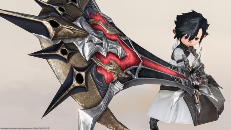 暗黒騎士レジスタンス・ウェポン（RW）第一形態・大型鈍器系の大剣『ウォウボーン』 ララフェル FF14ブログ Norirow Note 77