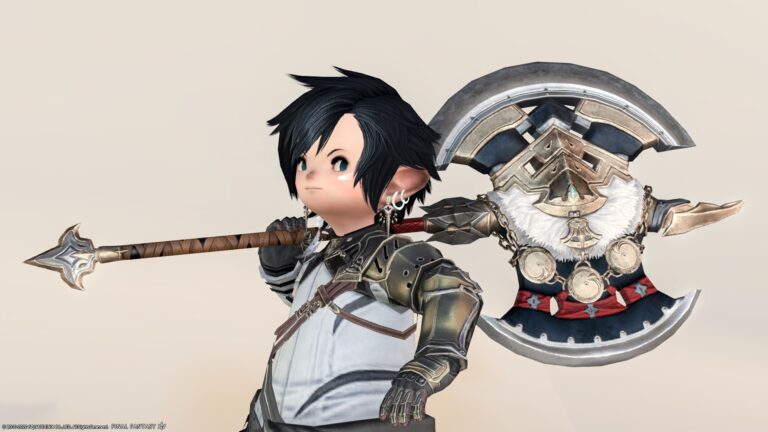 戦士のレジスタンスウェポン（RW）第一形態・円月斧『スカルレンダー』 ララフェル FF14ブログ Norirow Note 75