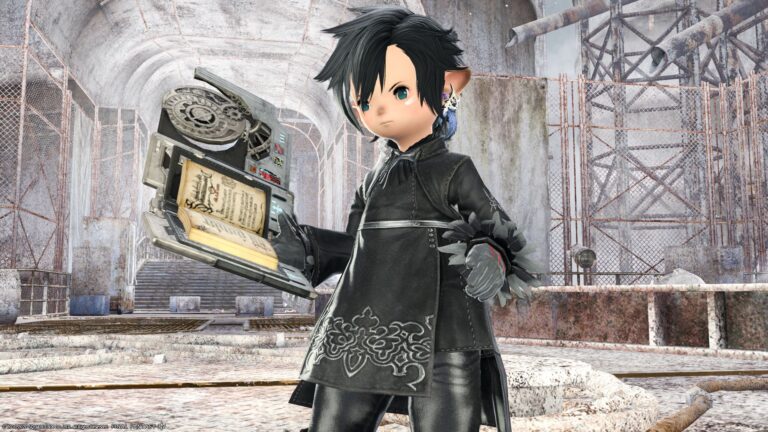 【ミラプリ】人形タチノ軍事基地・ヒーラー胴装備『ヨルハ五三式軍装:医』 ララフェル FF14ブログ Norirow Note 38