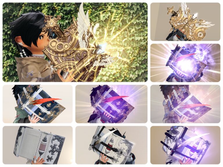学者のゾディアックウェポン（ZW）魔道書「全段階」の見た目まとめ ララフェル FF14ブログ Norirow Note 34