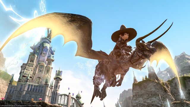 This is the dragon's mount "G. ff14.norirow.com. 