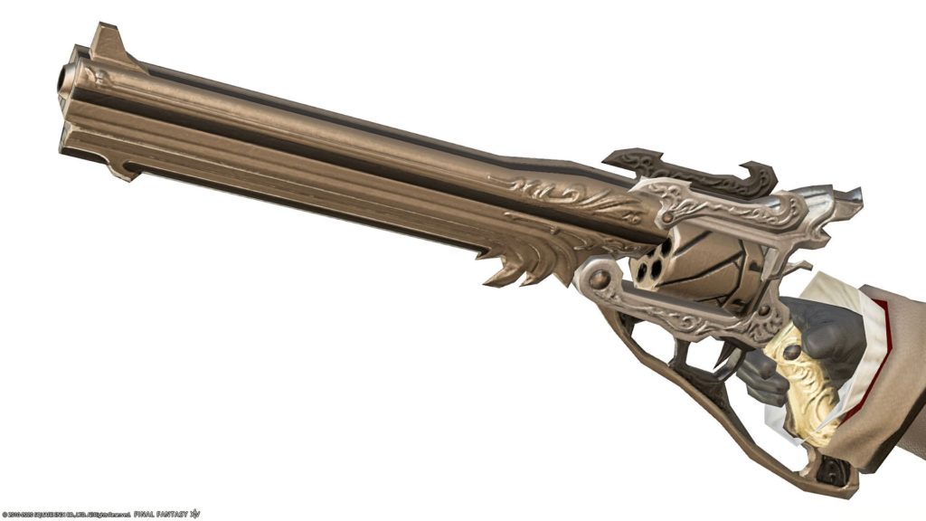 大口径リボルバーデザインの機工士銃 リボルバー オブ オシュオン Norirow Note エオルゼア戦記 Ff14ブログ