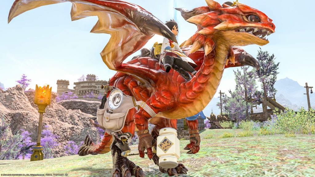 Ffxiv red dragon mount