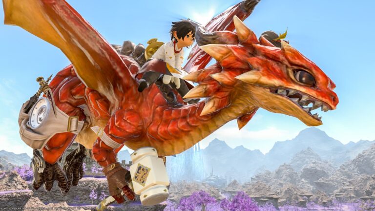 "Customer Trading Ehll Tou" Dragon Mount "Ehll Tou" is cute Lalafell FF14 Blog Norirow Note 34