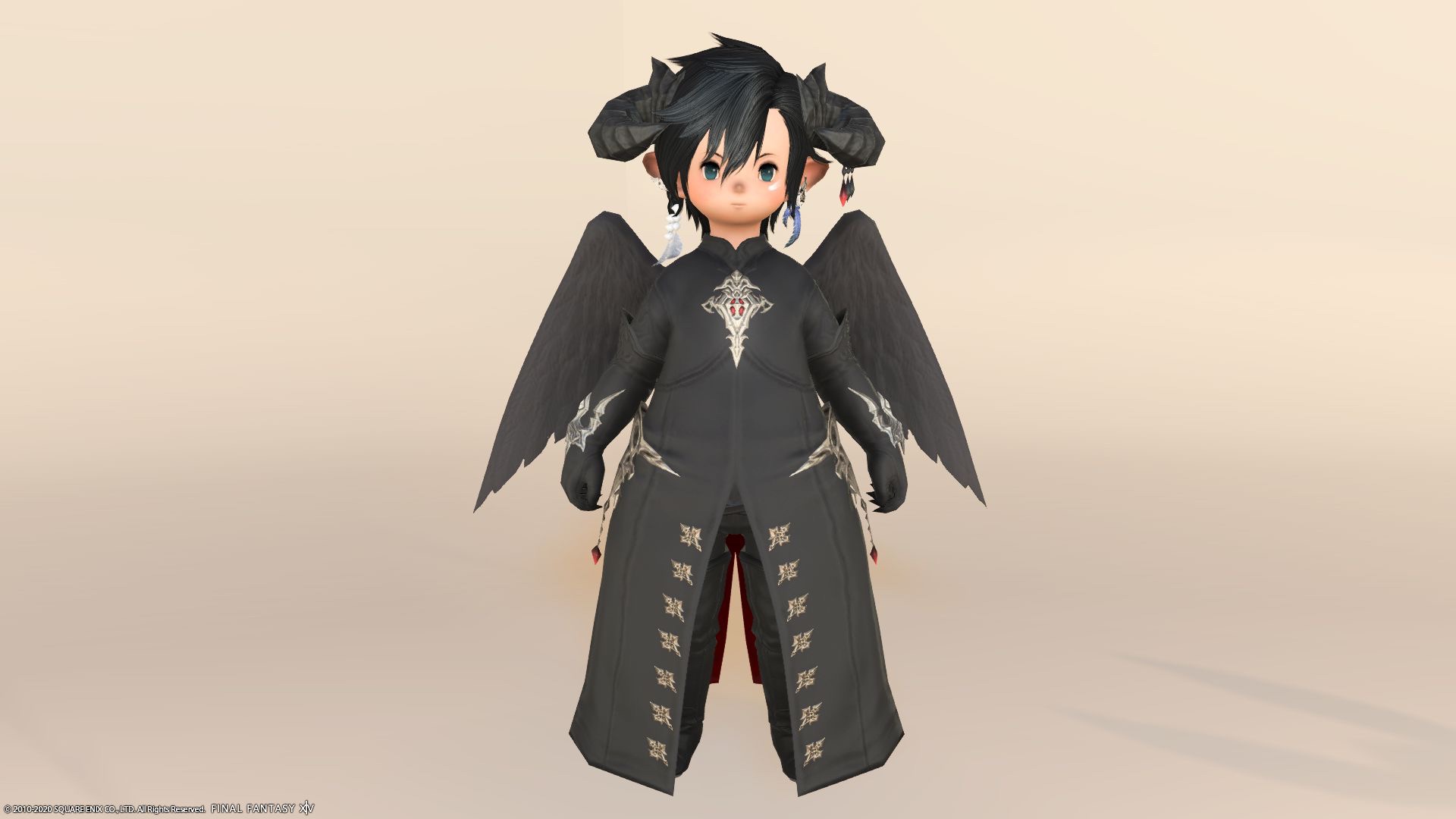 [Glamour] A complete set of “Demonic Attire” equipment by Lalafell, a