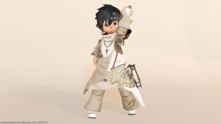 ちょっと高貴なイメージのチョコボ装甲『ギャンブラー・バード』 ララフェル FF14ブログ Norirow Note 26