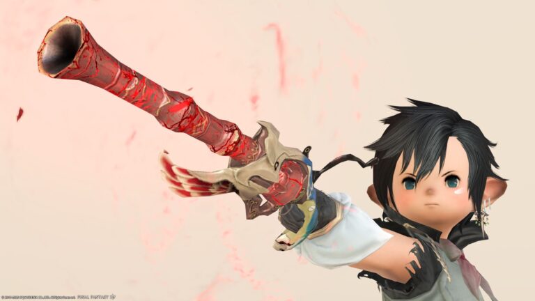 青いオウムがかわいい機工士銃『パロットリージュ・マスケトン』 ララフェル FF14ブログ Norirow Note 22