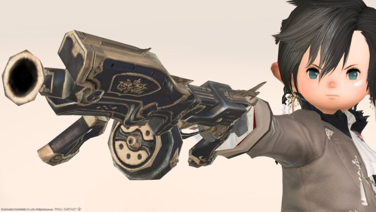 マシンガンな機工士AF3武器・エウレカウェポン（EW）第一形態『アウトサイダー』 ララフェル FF14ブログ Norirow Note 42