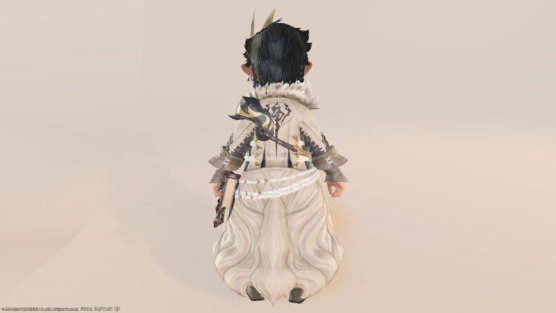 ミラプリ キツネ風の毛皮コートでヒーラーの冬の着こなし 白狐道着 白狐面 Ff14 Blog Norirow Note