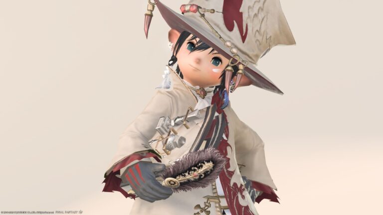 【ミラプリ】ヒーラー装備『ミーン・ヒーラーハット＆コート』で砂漠の魔道学者 ララフェル FF14ブログ Norirow Note 44