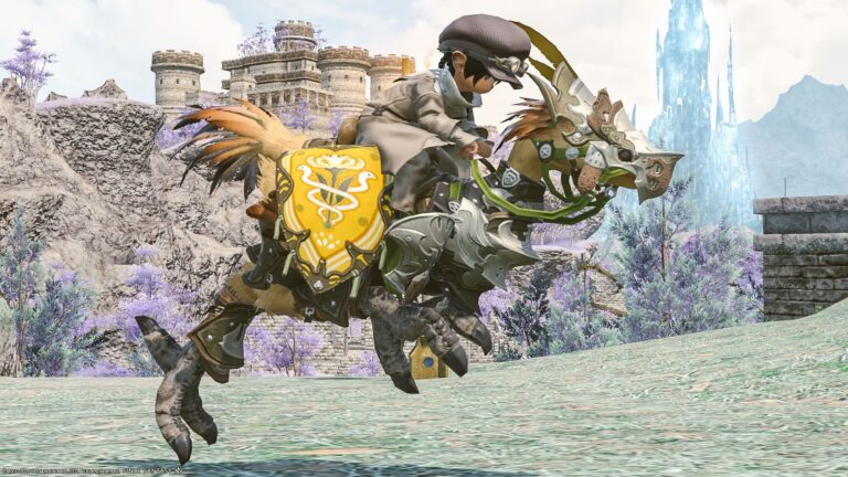 グリダニアのオシャレな双蛇党上級チョコボ装甲『グリダニアン・クレステッドバード』 ララフェル FF14ブログ Norirow Note 26