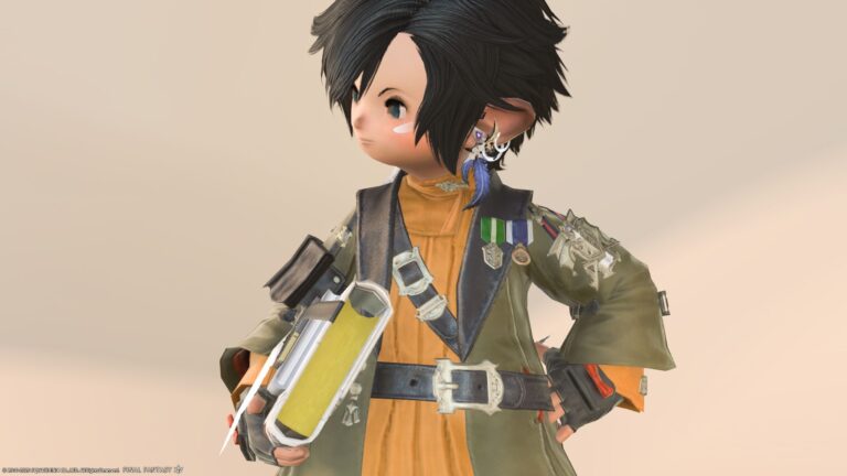 アカデミックな学者AF1装備『スカラー』シリーズと染色パターン（ララフェル男子Ver.） ララフェル FF14ブログ Norirow Note 69