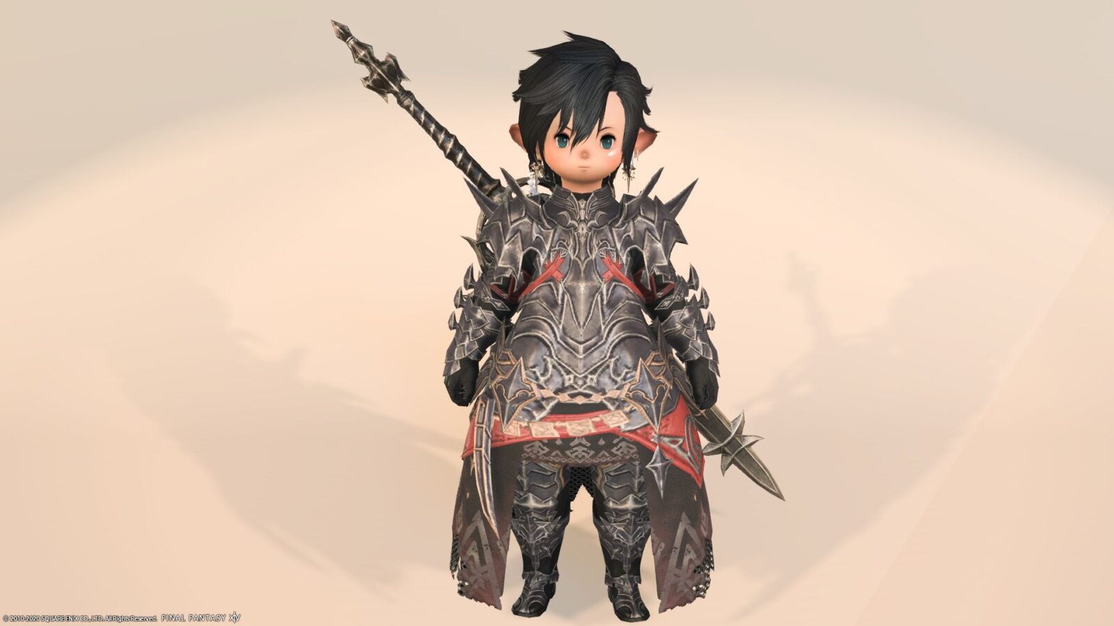 まさに暗黒騎士なaf2装備 カオス シリーズ ララフェル男子ver Ff14ブログ Norirow Note エオルゼア戦記