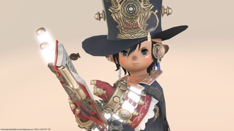 Steampunk-style scholar AF2 equipment "Savant" series and dyeing pattern (Lalafell Men's Ver.) Lalafell FF14 Blog Norirow Note 51