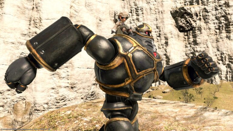 南方ボズヤ戦線・哀愁漂う鉄巨人ロボマウント『労働十四号』 ララフェル FF14ブログ Norirow Note 53