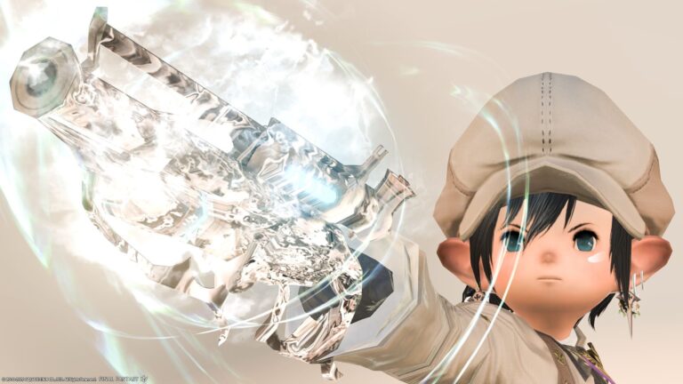 機工士のレジスタンスウェポン（RW）進化第二形態・光るクラシックな短銃『ローマン・リコレクション』 ララフェル FF14ブログ Norirow Note 54