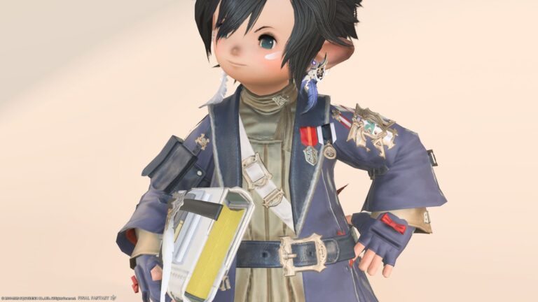 Scholar AF1 equipment in different colors and luxurious Vintage Equipment "Argute" series (Lalafell Men's Ver.) Lalafell FF14 Blog Norirow Note 43