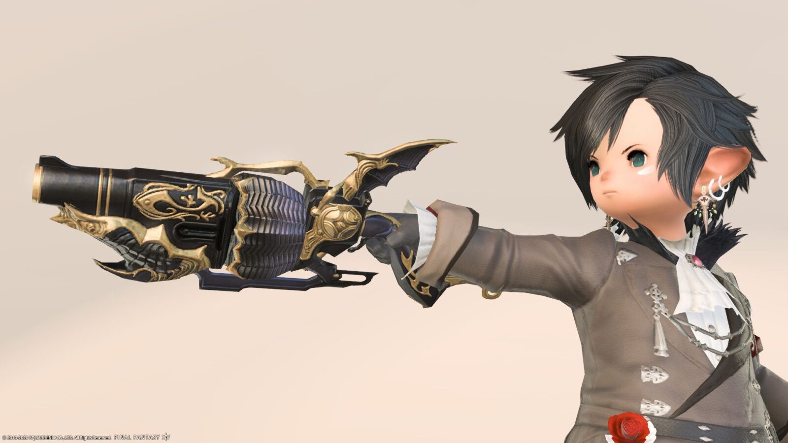 It’s like a beehive? The Final Coil of Bahamut Turn 4 Machinist gun